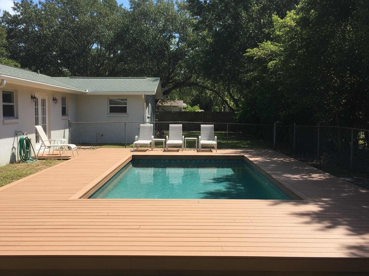 Composite Decking Installation completed by Majestic Deck in Gulf Shores, AL
