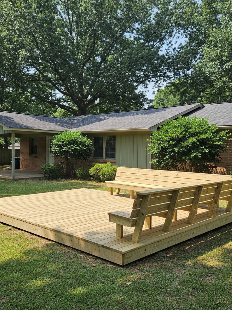 Deck Framing & Structural Repair completed by Majestic Deck in Prichard, AL
