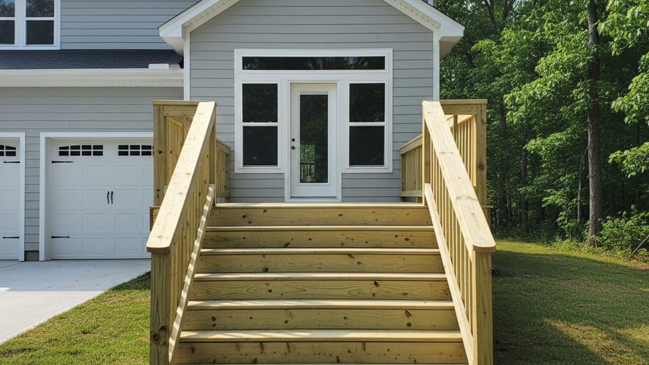 Deck Railing Repair & Installation completed by Majestic Deck in Gulf Shores, AL