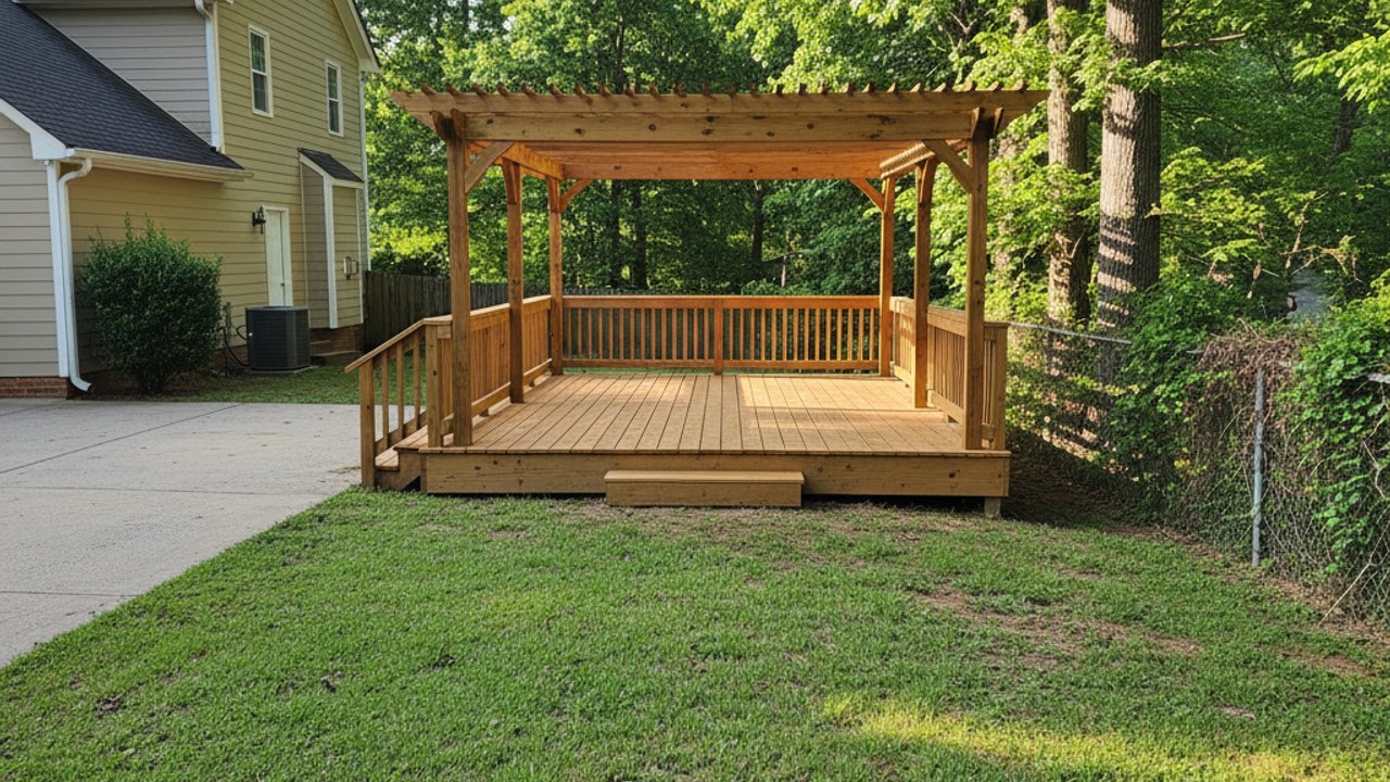 Pergolas & Deck Covers completed by Majestic Deck in Bay Minette, AL
