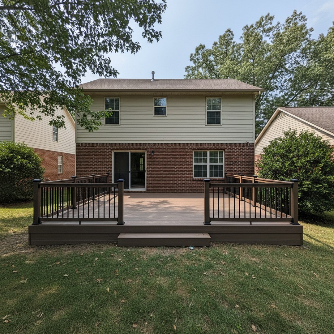 Screened Porch & Deck Combos completed by Majestic Deck in Fairhope, AL